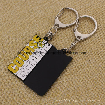 High Quantity Custom Enemel Metal Keychain à vendre